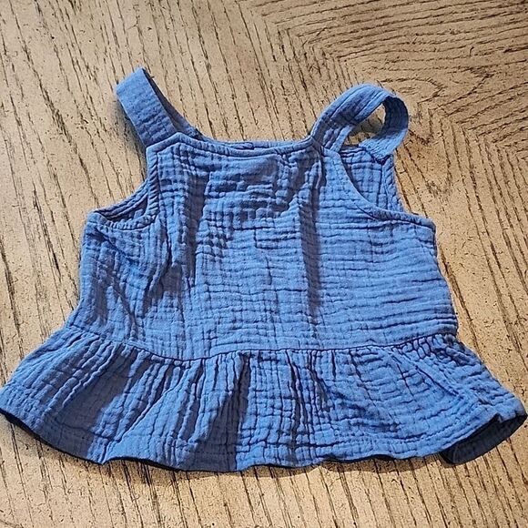 Blue tank top size 4T Calvin Klein - Picture 3 of 4